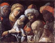 Andrea Mantegna The adoration of the Konige oil on canvas